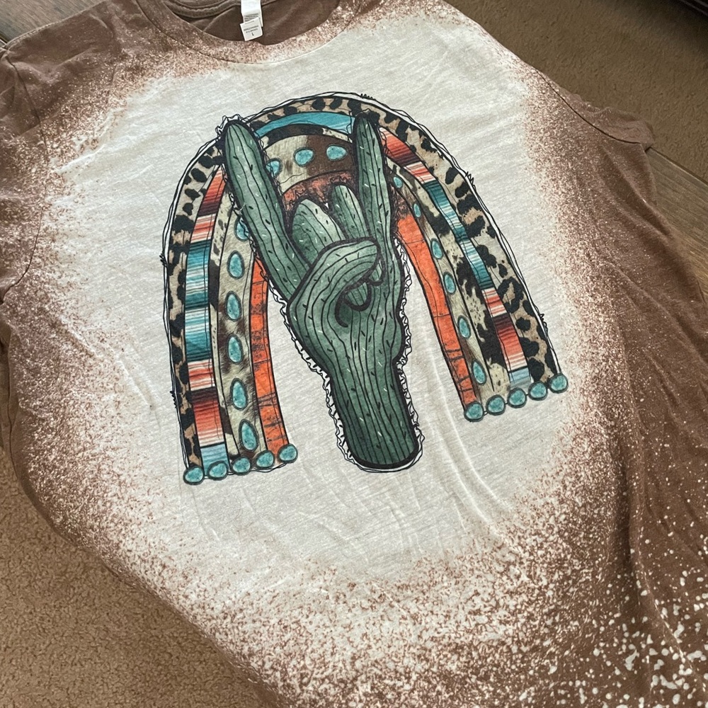 Bleached tee